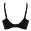 Sculptresse Roxie Plunge BH Black