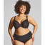 Sculptresse Roxie Plunge BH Black