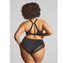 Sculptresse Roxie Plunge BH Black