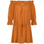 Beachlife Rust Off-shoulder Tuniek