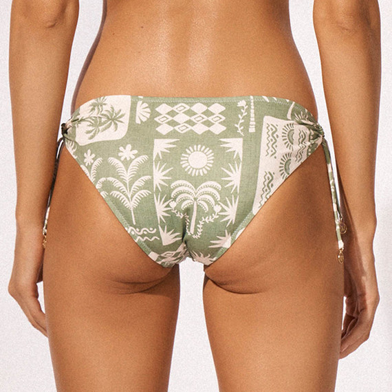 Watercult Rustic Med Bikinibroekje Sage Cream