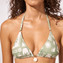 Watercult Rustic Med Triangle Bikinitop Sage Cream