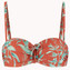 Cyell Rusty Rose Bandeau Bikini Oberteil