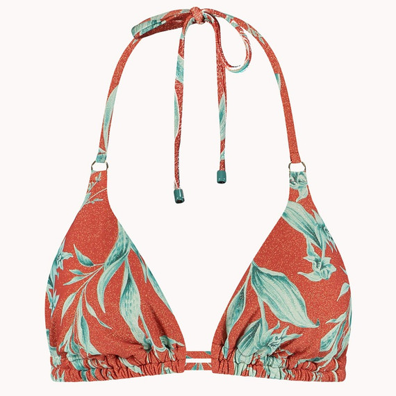 Cyell Rusty Rose Triangle Bikinitop