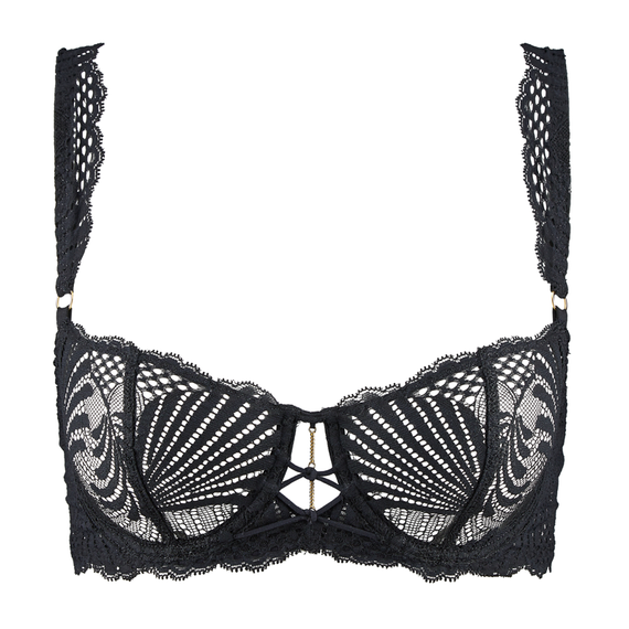 Aubade Rythm of Desire Half Cup BH Black