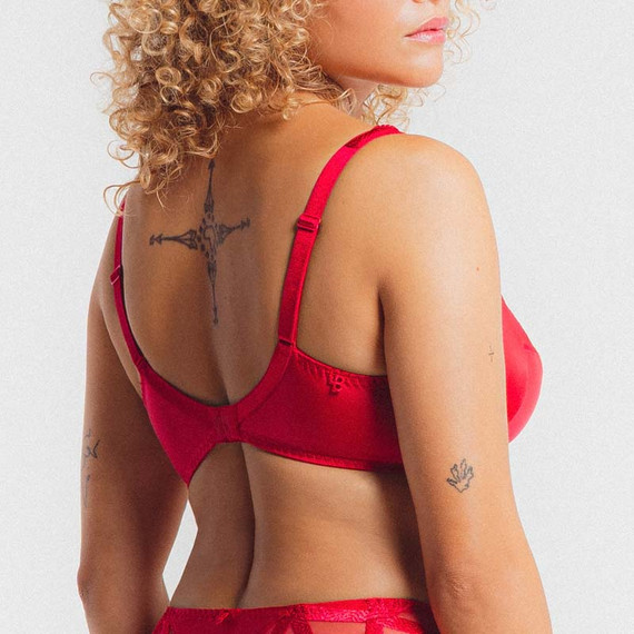 Louisa Bracq Série Beugel BH Rouge A Levret