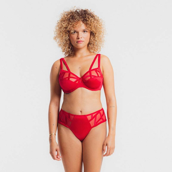 Louisa Bracq Série Short Rouge A Levret