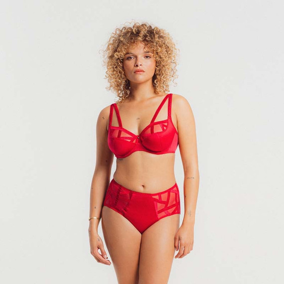 Louisa Bracq Série Tailleslip Rouge A Levret