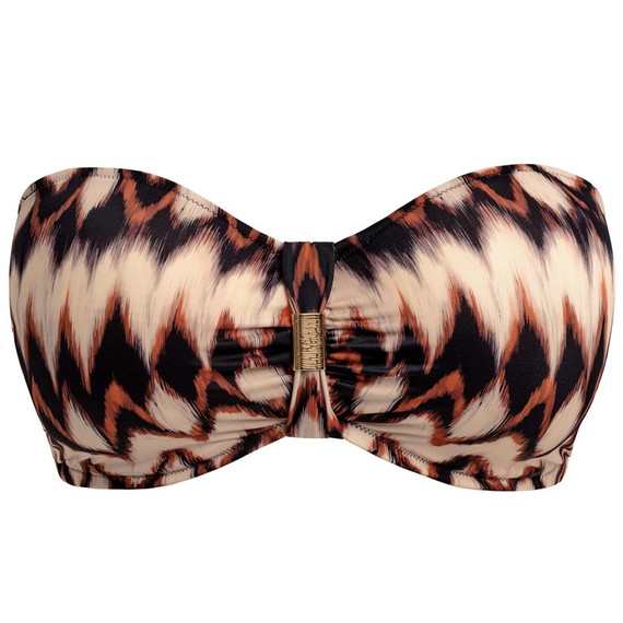 Fantasie Swim Sabana Bandeau Bikinitop Copper Tint