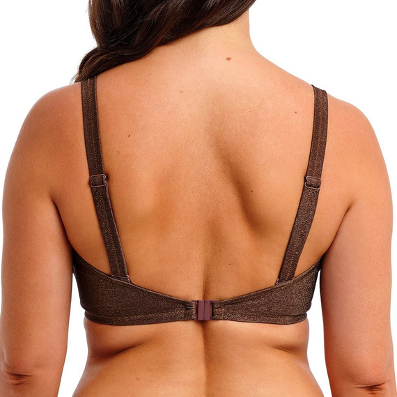 Fantasie Swim Sabana Plunge Bikinitop Chestnut Sparkle
