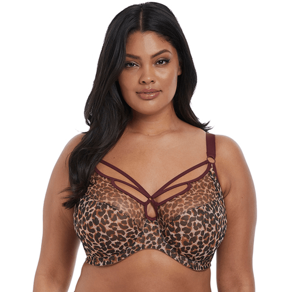 Elomi Sachi Plunge BH Leopard Print