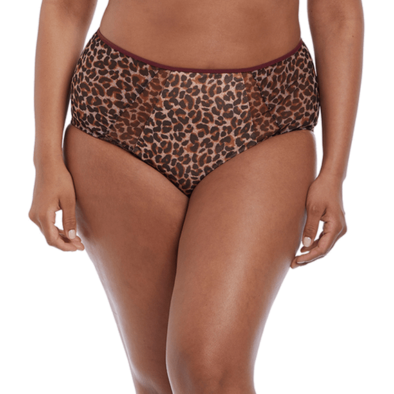 Elomi Sachi Slip Leopard Print