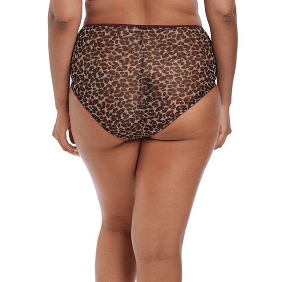 Elomi Sachi Slip Leopard Print