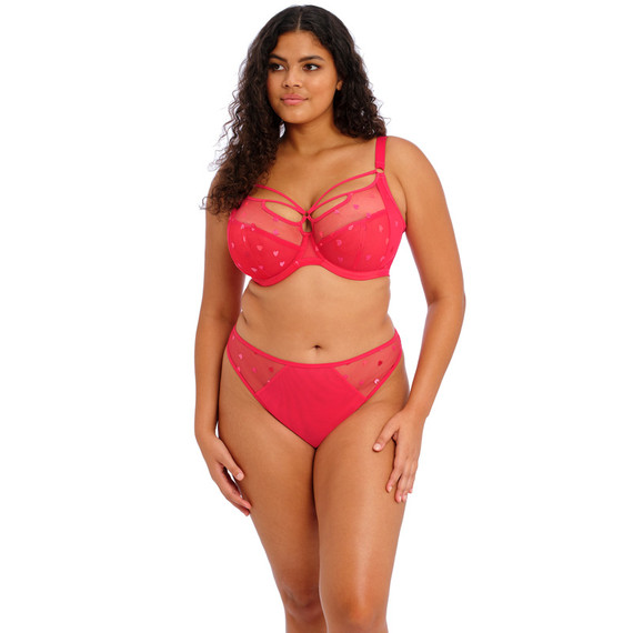 Elomi Sachi String Red Confetti