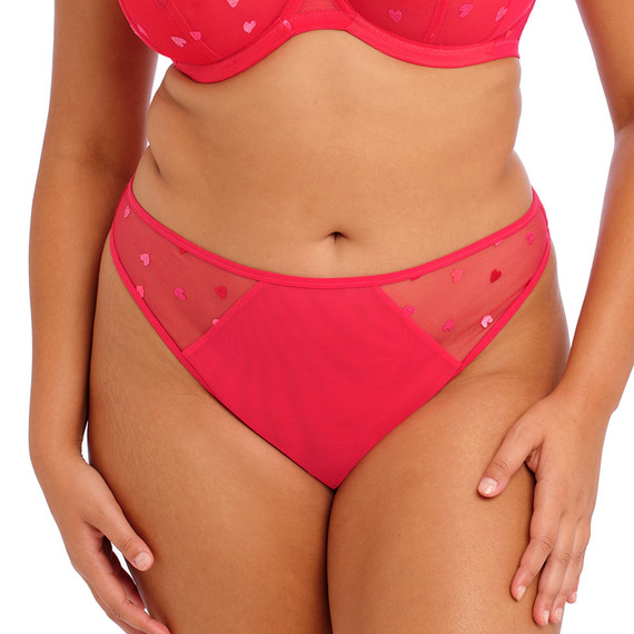Elomi Sachi String Red Confetti