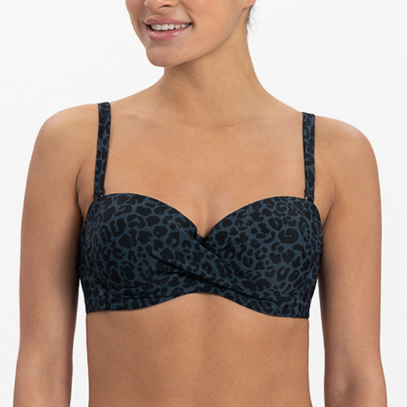 Beachlife Safari Bandeau Bikinitop