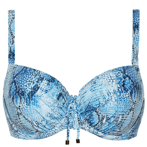 Sahara Blue Voorgevormde Bikinitop