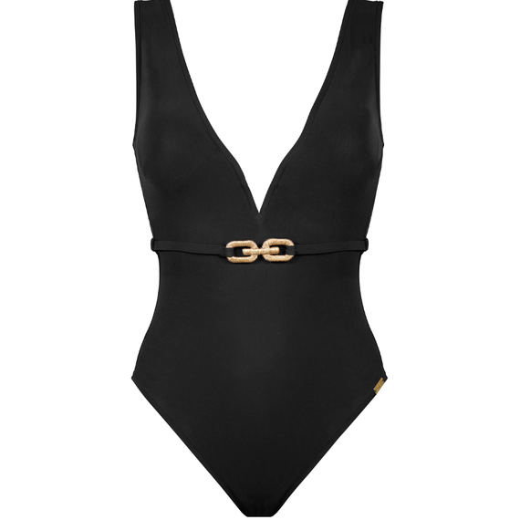 Maryan Mehlhorn Sailor Vorgeformter Luxus Badeanzug Black