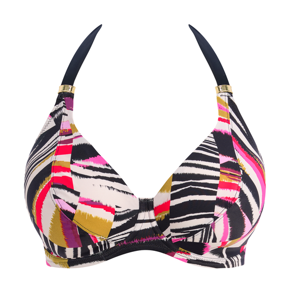 Fantasie Swim Sanoa Island Halter Bikinitop Black