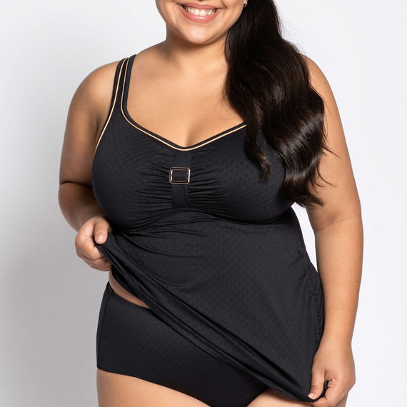 Ulla Swim Sansibar Tankini Oberteil Black