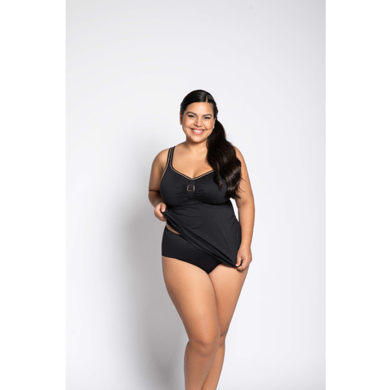 Ulla Swim Sansibar Tankini Oberteil Black
