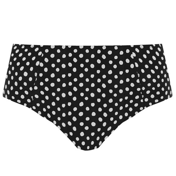 Fantasie Swim Santa Monica Hoog Bikinibroekje Black & White