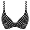 Fantasie Swim Santa Monica Plunge Bikinitop Black & White