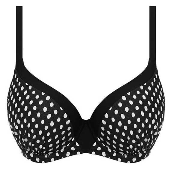 Fantasie Swim Santa Monica Voorgevormde Bikinitop Black & White
