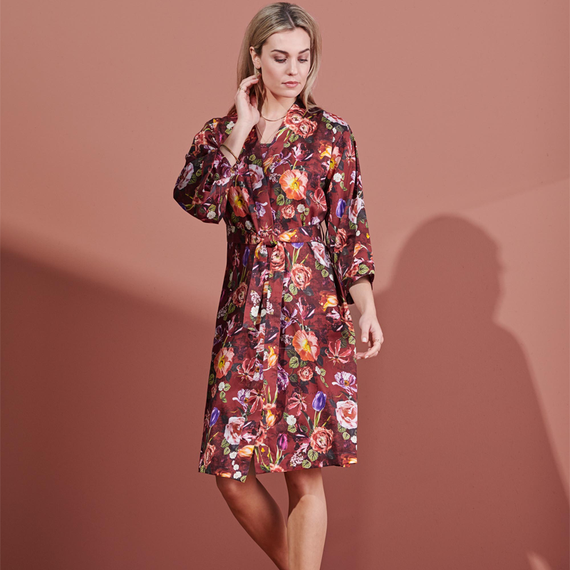 Essenza Sarai Scarlett Kimono Warm Red