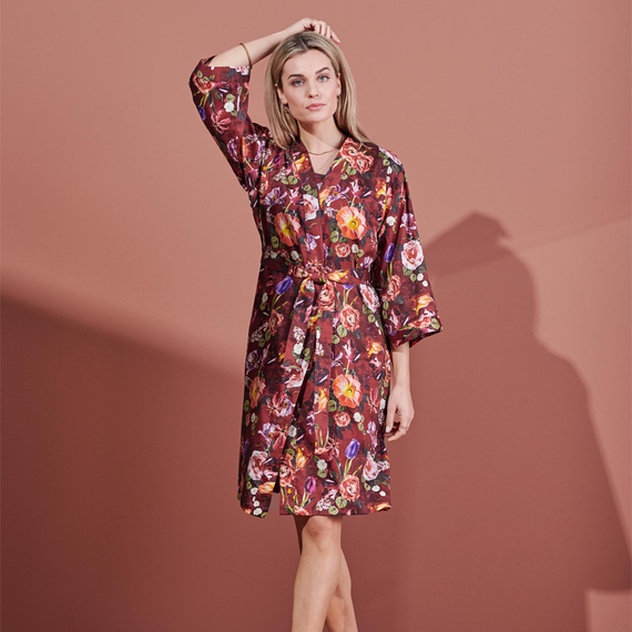 Essenza Sarai Scarlett Kimono Warm Red