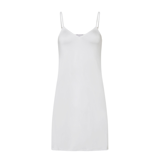 Hanro Satin Deluxe Unterkleid Off White 