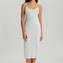 Hanro Satin Deluxe Onderjurk Off White 