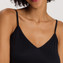 Hanro Satin Deluxe Onderjurk Black