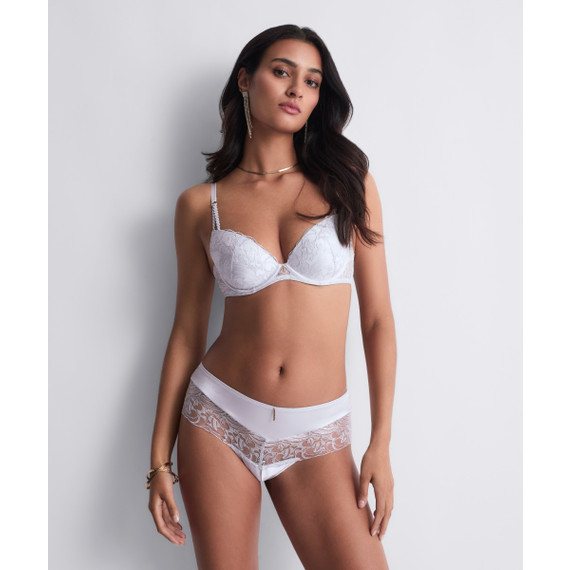 Aubade Satin Memories Hotpants Arctic Blue