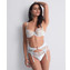 Aubade Satin Memories Jarretels Arctic Blue