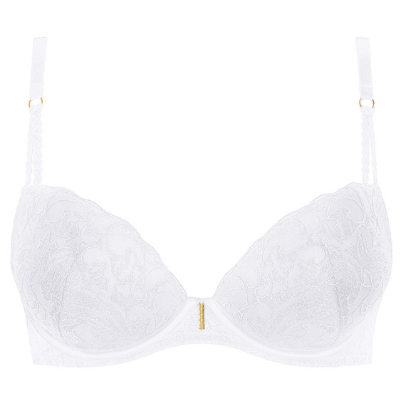 Aubade Satin Memories Push-Up BH Arctic Blue