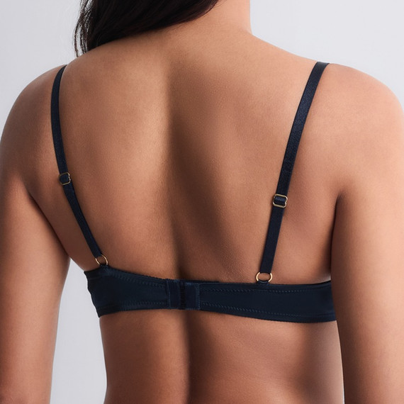 Aubade Satin Memories Push-Up BH Deep Sea