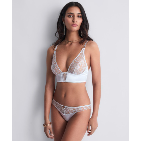 Aubade Satin Memories Slip Arctic Blue