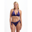 Cyell Badmode Satin Navy Triangle Bikinitop