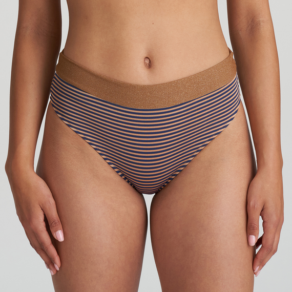 Marie Jo Swim Saturna Hoog Bikinibroekje Ocean Bronze