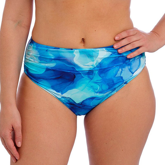 Fantasie Swim Saunton Sands Hoog Bikinibroekje Dazzling Blue