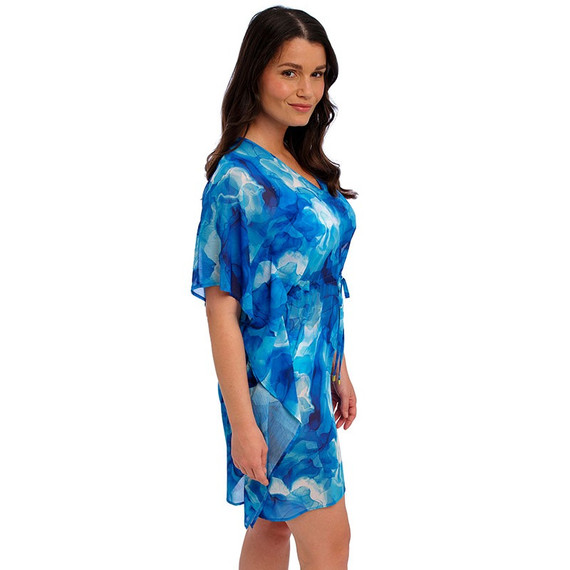 Fantasie Swim Saunton Sands Kaftan Dazzling Blue