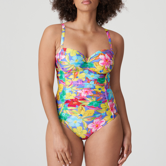 PrimaDonna Swim Sazan Corrigerend Badpak Blue Bloom