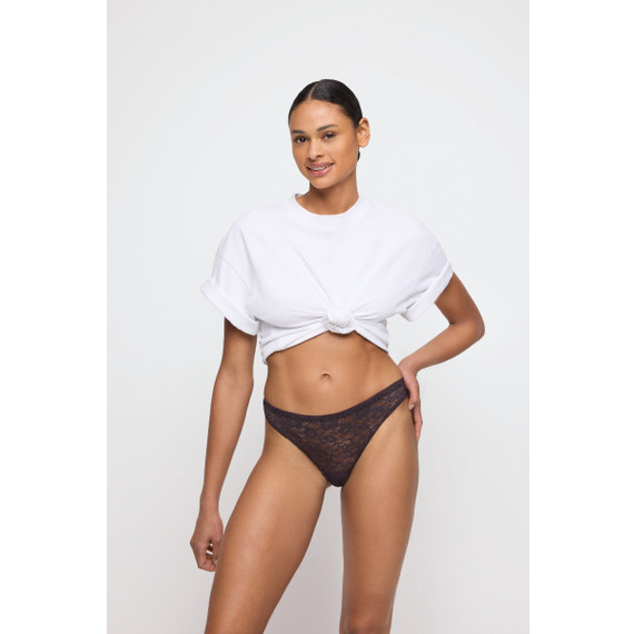 Marie Jo Color Studio Lace String Sweet Chocolate