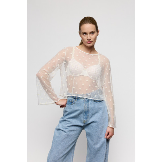 Marie Jo Avero Top Ivory Petal