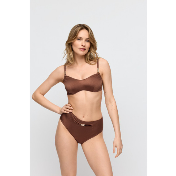 Marie Jo Swim Hello Sunset Hoog Bikinibroekje Sepia