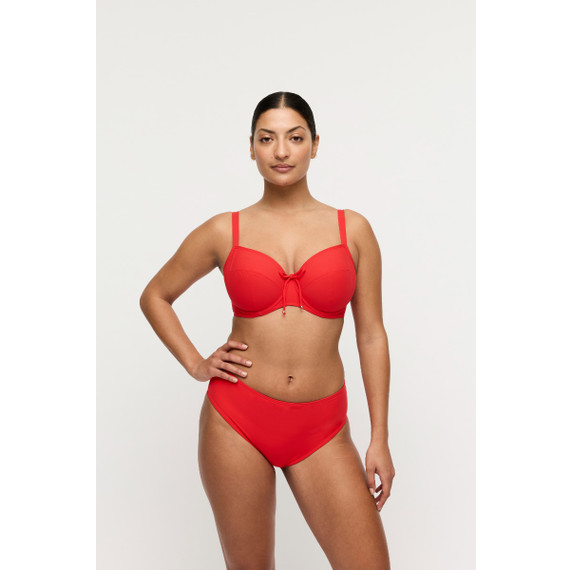 Primadonna Swim Aswan Hohe Bikini Hose Fiesta Red