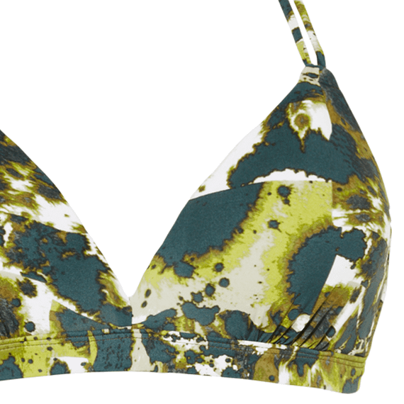 Beachlife Scattered Padded Triangle Bikinitop