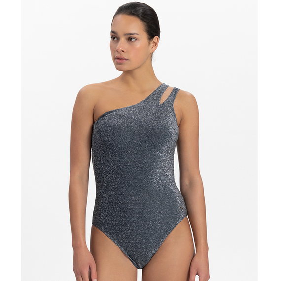 Beachlife Sea Glitter Oneshoulder Badpak