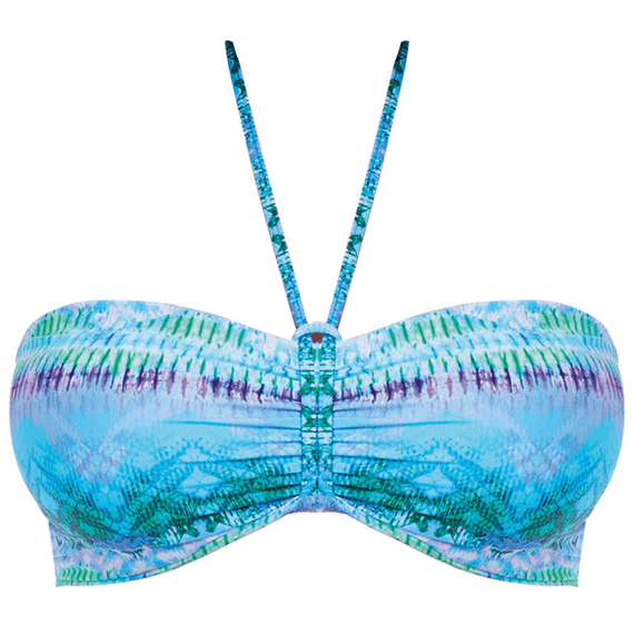 Seascape Voorgevormde Bandeau Bikinitop